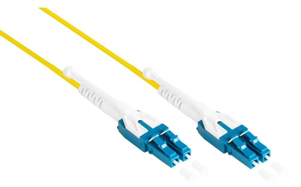 Good Connections LW-U910LC LWL Duplex SM 9/125Á LC/LC Uniboot Patchkabel, 10m