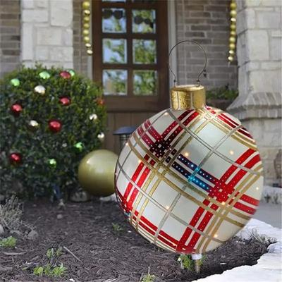 Uplifted Finds 60cm Giant Outdoor Christmas Inflatable Decorated Ball d