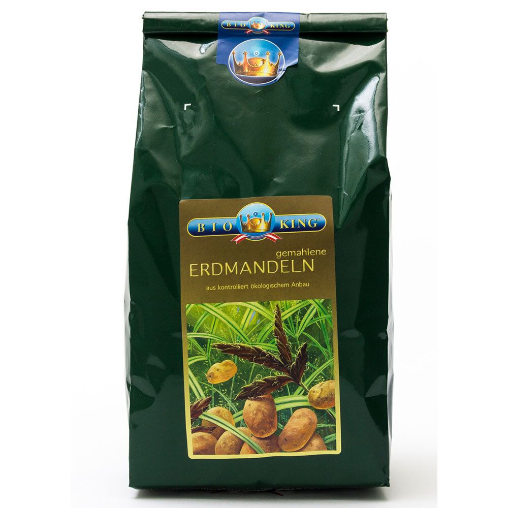 BioKing Bio gemahlene Erdmandeln 1000 g Pulver