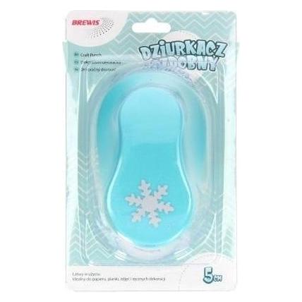 Brewis Dekorativer Locher - Schneeflocke 5cm MIX (58223513)