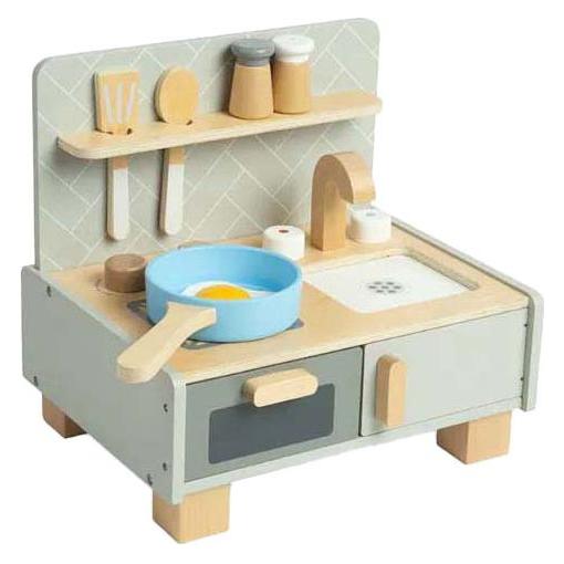 Bigjigs Holz-Tischküche, 7-tlg. (BJ37044)
