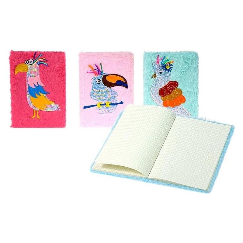 Adar A5/40K-Notizbuch mit MIX-Plüschhülle (A5, Kein Einband) (43095338)