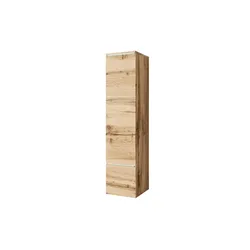 Highboard  Vera , holzfarben , Maße (cm): B: 30 H: 130