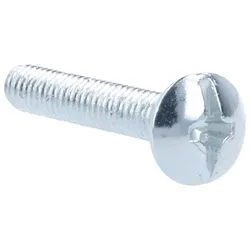 MS Beschläge Möbelknopfschraube Möbelgriffschraube Gewindeschraube Rundkopf M4x23mm 20 St.