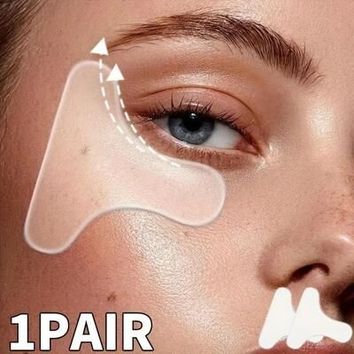 Uplift Essentials Silicone T Shaped Eye Patch For Facial Skincare Silicone T Shaped Eye Patch For Facial Skincare
