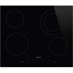 SMEG Elektro-Kochfeld SE364ETD bk