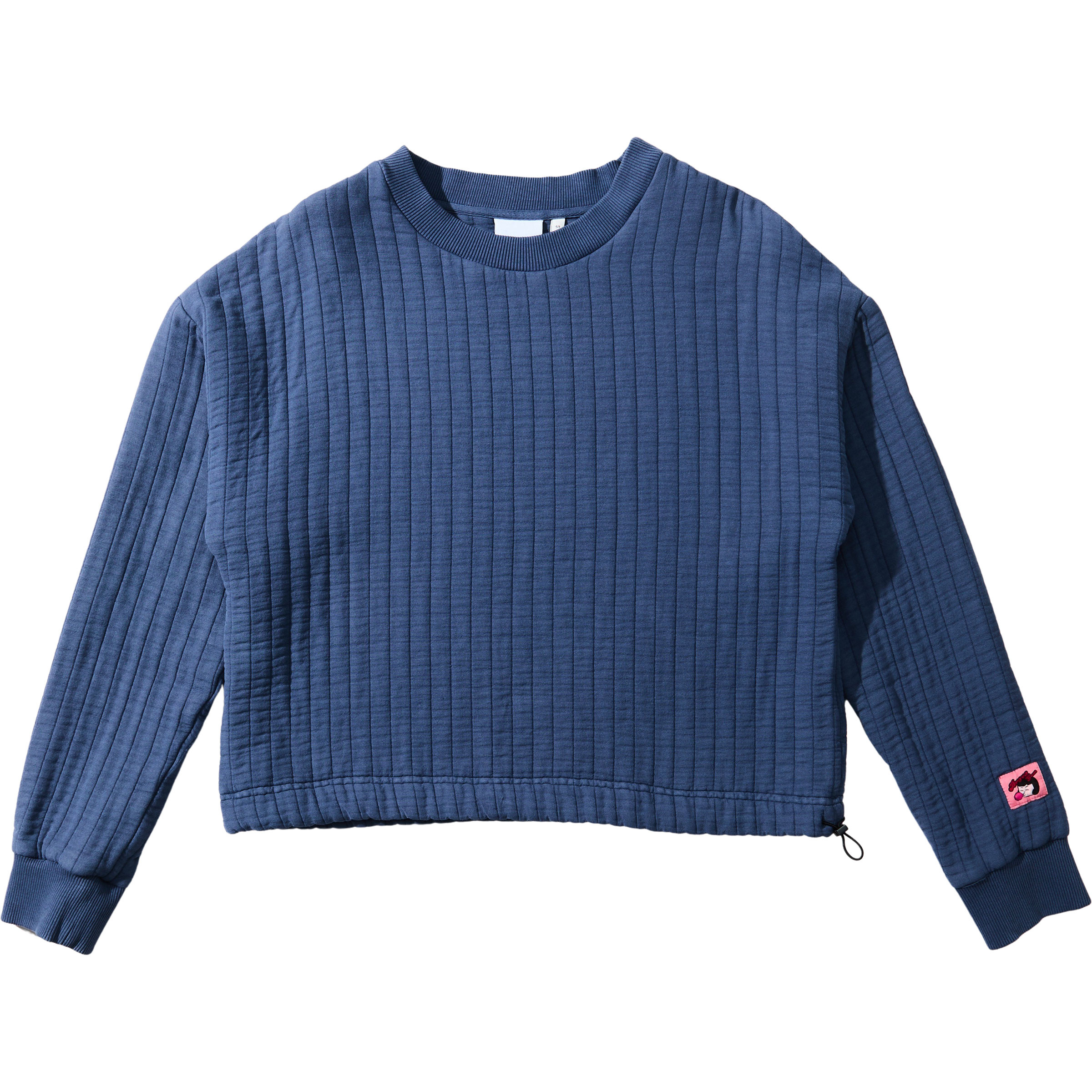 Brava Fabrics Brava Gum Quilt Damen Pullover blau Größe S Lifestyle Widerstandsfähig
