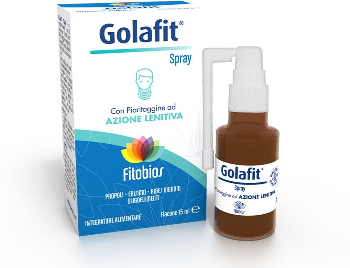 FITOBIOS Srl Golafit Spray Balsamico Emolliente Lenitivo 15ml