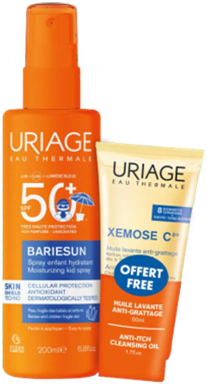 Uriage Bariésun Spray Pour Enfants SPF50+ Étui De 2 Pièces