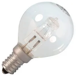 Halogenglühlampe | Kleine Fassung E14 | Kugellampe | Klar | 45mm | 28W