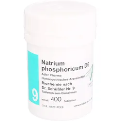 Biochemie Adler 9 Natrium Phosphoricum D 6 Adler P 400 ST