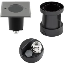 EVN Schwenkbare Bodeneinbauleuchte, IP67 679435A