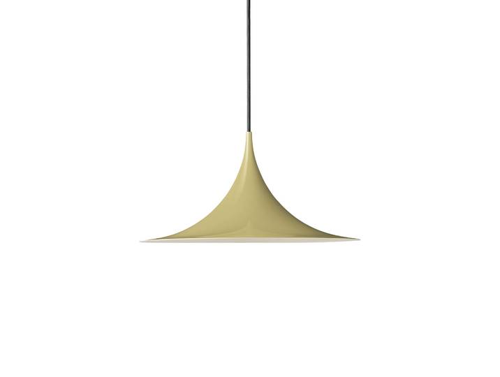 Semi Pendelleuchte Ø30 Glossy Fennel Seed - GUBI - Wohnzimmer - Design - Metall - Einflammig