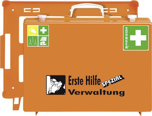 Erste Hilfe Koffer Beruf SPEZIAL Verwaltung B400xH300xT150ca.mm orange SÖHNGEN