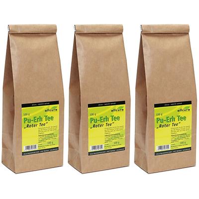 allcura Pu-Erh Tee, lose 3x100 g Tee