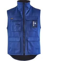 Arbeits-Winterweste "3801" Fleece-Futter - XL - kornblau