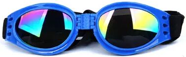 Fusion Finds Foldable Pet Sunglasses With UV Protection   Stylish Dog Goggles For Cats & Small Dogs blue