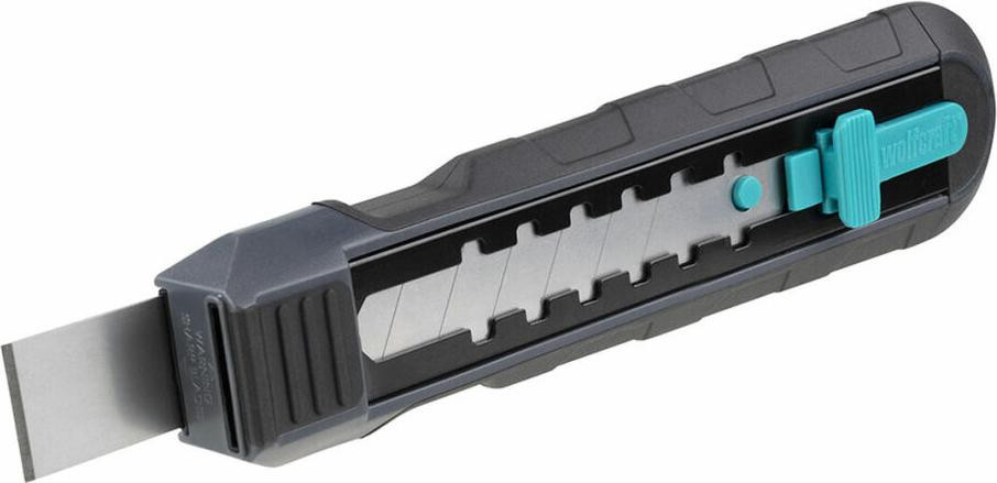 Wolfcraft 2-in-1 mes met verstelbaar lemmet en schraper met dubbel lemmet