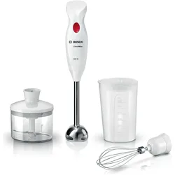 Bosch Hausgeräte CleverMixx MSM24500, Stabmixer, Rot, Weiss