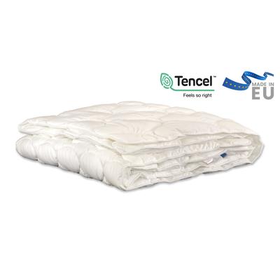 Naturfaserbettdecke BECO "BeCo KlimaTop Tencel "NEUHEIT" - super Klimatisierung", beige, B:155cm L:220cm, Bezug: 55% Lyocell (TENCEL™), 45% Baumwolle. Füllung: 100% Lyocell (TENCEL™), Bettdecken, Natürliche Materialien / Hergestellt in der EU