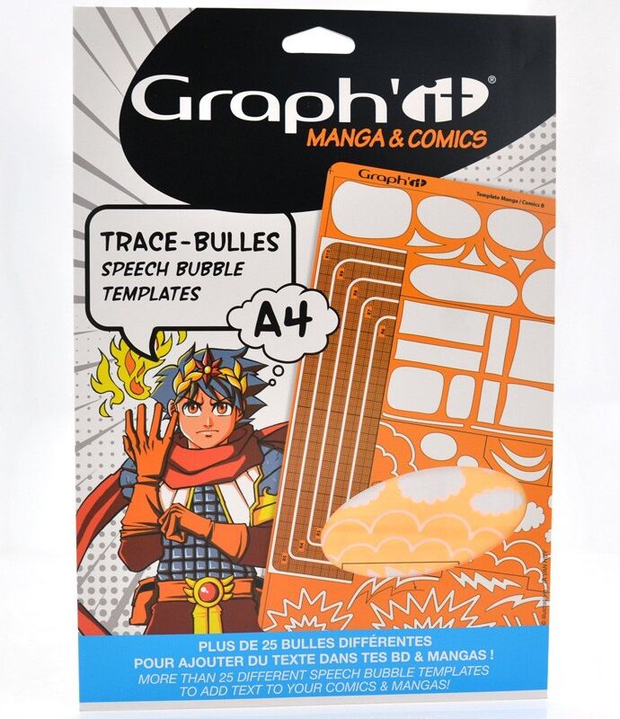 GRAPH'IT Trace Bulle Comics Manga B