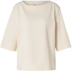 Tchibo - Shirt mit Struktur - Damen - Gr. M - creme