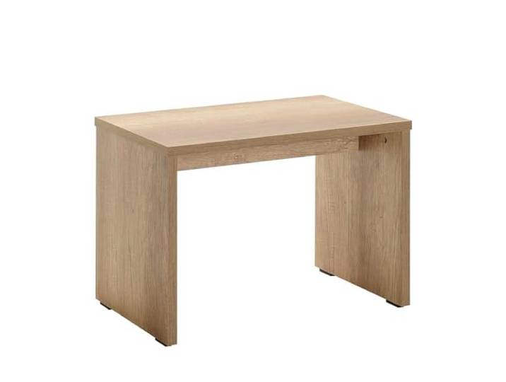 Hanah Home Moderner Couchtisch aus Eiche, 60 x 40 x 43 cm 100% melaminbeschichtete Spanplatte, 16 mm stark Stilvolles und funktionales Design für jeden Wohnraum