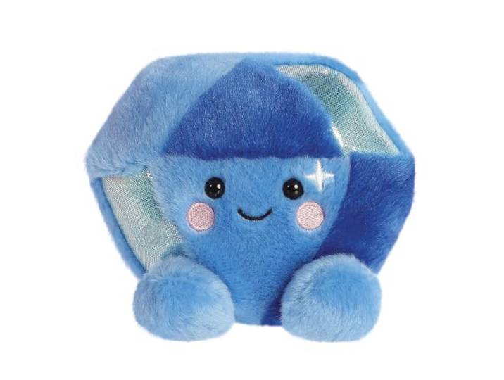 Aurora, 33842, Palm Pals Alice Sapphire 5In, Soft Toy, Blauw