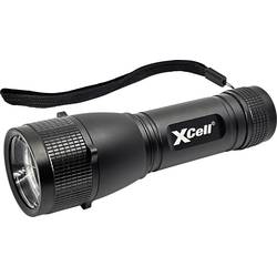 XCell 146362 146362 LED Taschenlampe mit Handschlaufe, mit Holster, mit Stroboskopmodus batteriebetrieben 500 lm 7 h 179 g