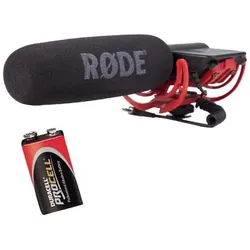 RØDE VideoMic Rycote Kameramikrofon mit 9V Batterie, Mikrofon