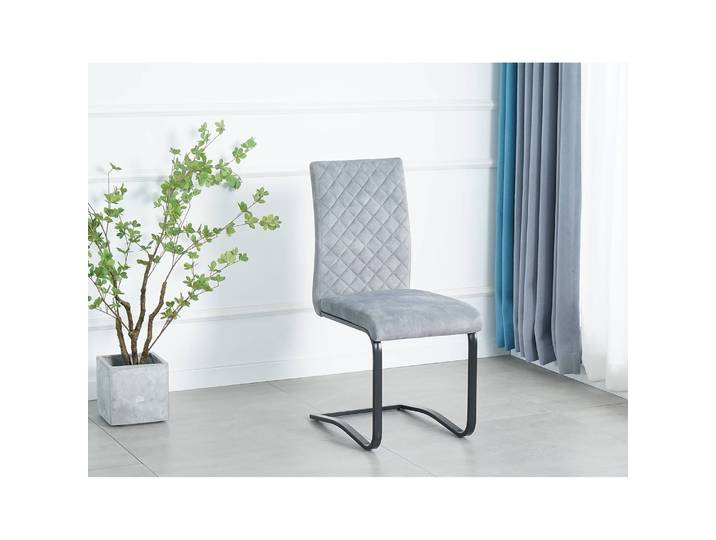 Freischwinger Nutley II 2er-Set 41 x 94 x 54cm Grau/Grau