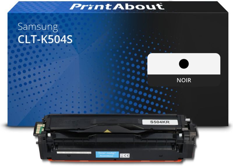 PrintAbout Toner compatible Samsung CLT-K504S (SU158A) - Noir Noir
