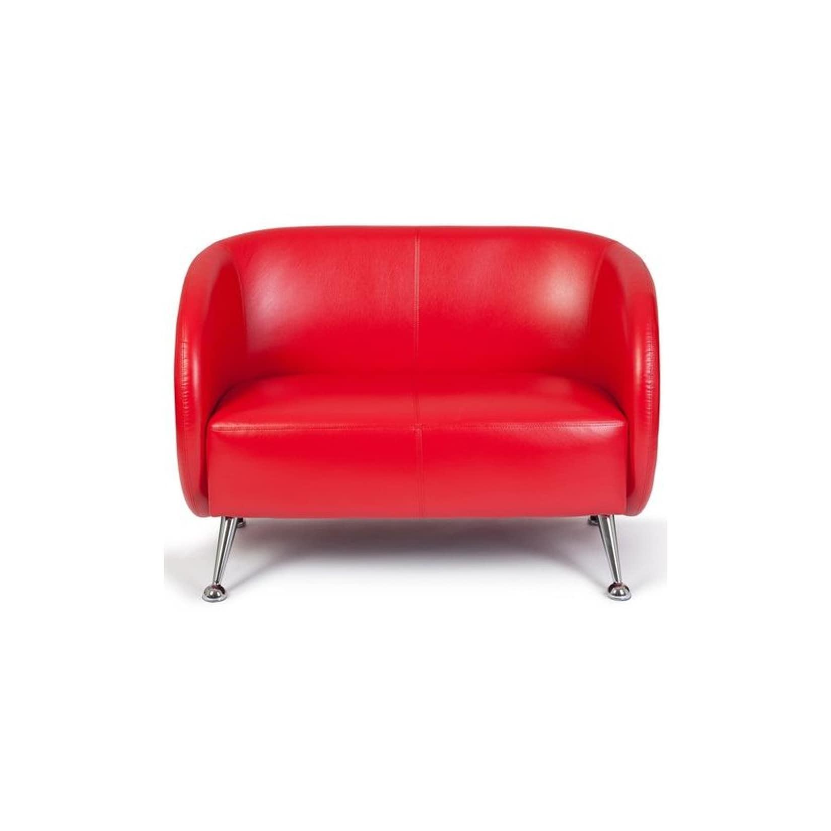 hjh OFFICE Lounge Sofa ST. LUCIA Kunstleder mit Armlehnen