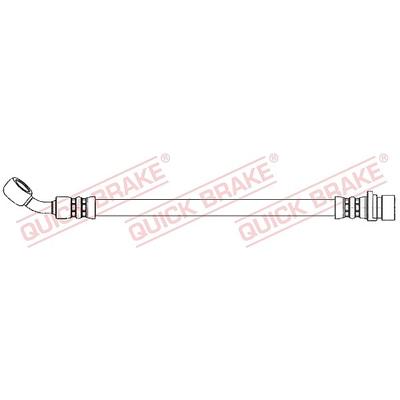 Quick Brake Bremsschlauch [Hersteller-Nr. 50.073] für Honda