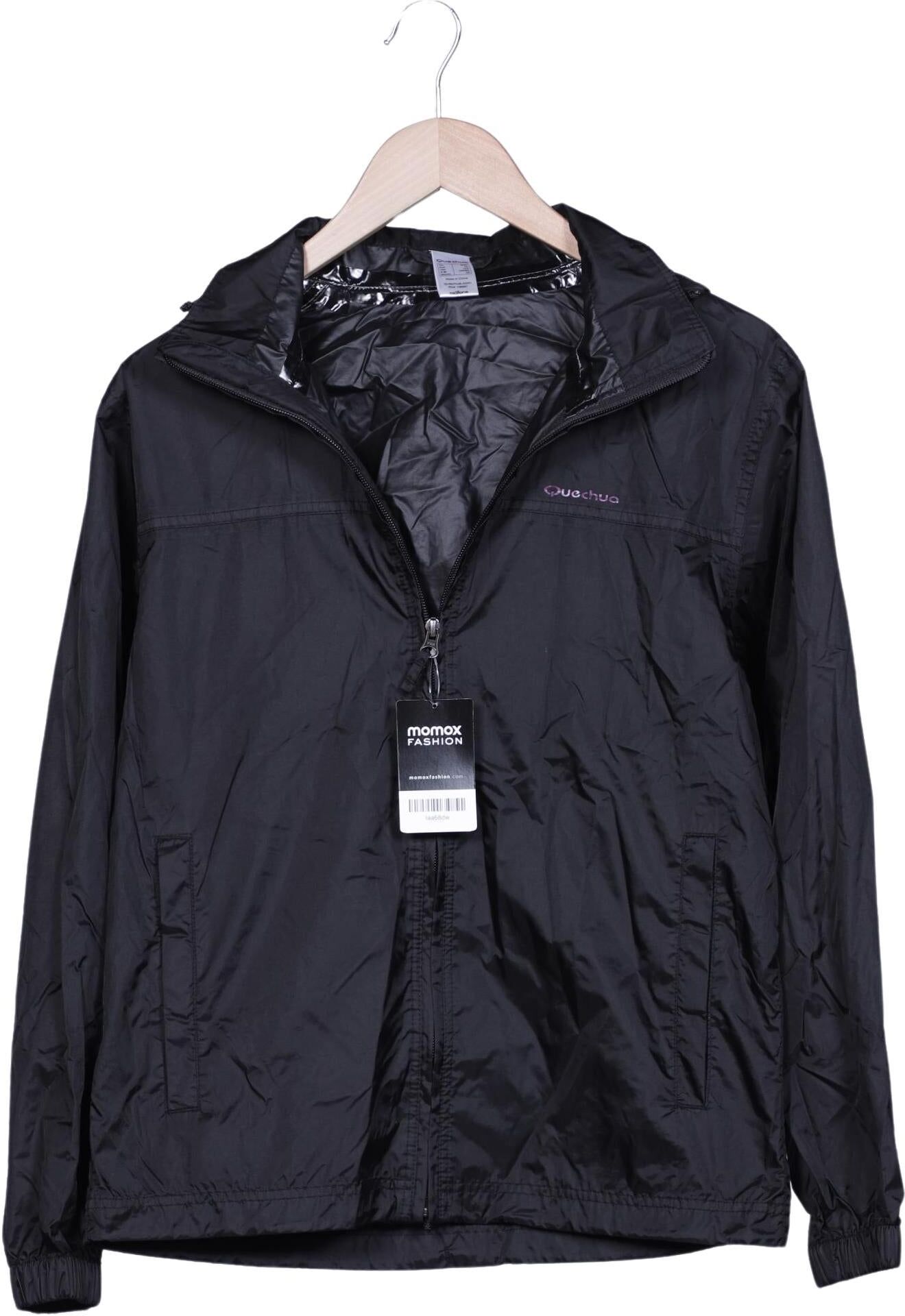 quechua Herren Jacke, Schwarz, Gr. XS, Synthetik - Second Hand