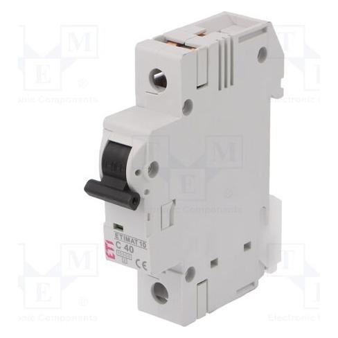 Eti Polam Leistungsschalter ETIMAT10 1P C 40A 10kA AC - 002131720 (002131720)