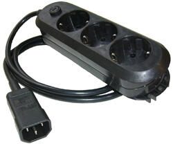 Online USV Systeme Online USV - Adapter Steckdosenleiste 10A TP-ON-U055