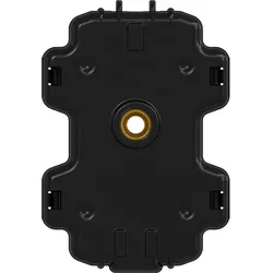 Hager WDE1680W Serien-LED-Modul mit N-Klemme, 230V, 0,4mA, Modul-Einsätze schwarz