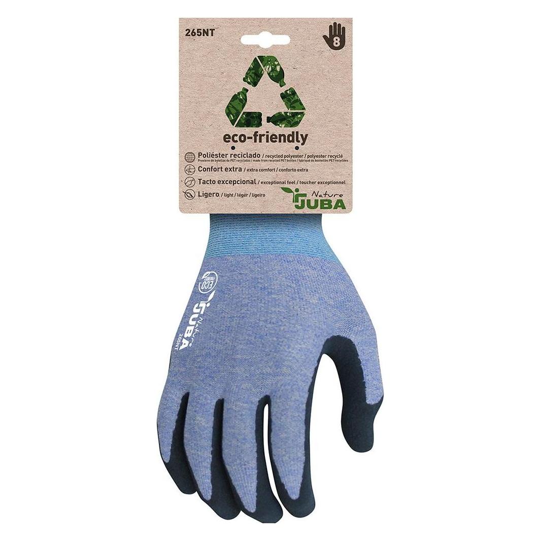 Juba Polyester/Spandex-Handschuh mit sandfarbener Latex-Handfläche, s-07 (7) (32685427)