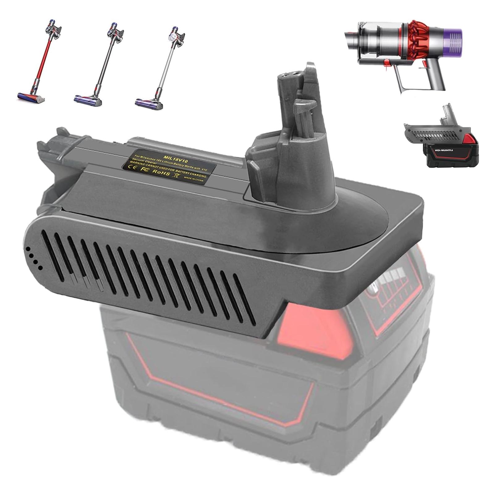 Japcell Milwaukee 18V Akku-Adapter für Dyson V10 (JAPCELL)
