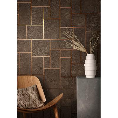 Vliestapete MARBURG, braun, B:0,7m L:10,05m, Vlies, Tapeten, moderne Tapete für Wohnzimmer Schlafzimmer Küche