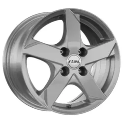 Rial Kodiak Graphite 6x15 ET 39 4/100 Alufelge Grau