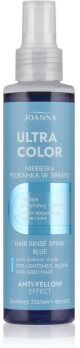 Joanna Ultra Color Hair Rinse Blue Spray spray tonificante tom Blue 150 ml. Ultra Color Hair Rinse Blue Spray