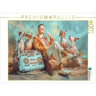 CALVENDO Puzzle Dandy und Retro Vintage | 1000 Teile Lege-Größe 64x48cm Foto-Puzzle für glückliche Stunden