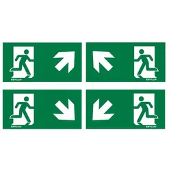 ESYLUX Ersatz-Piktogrammfolien SLE 24 SYMBOL SET II