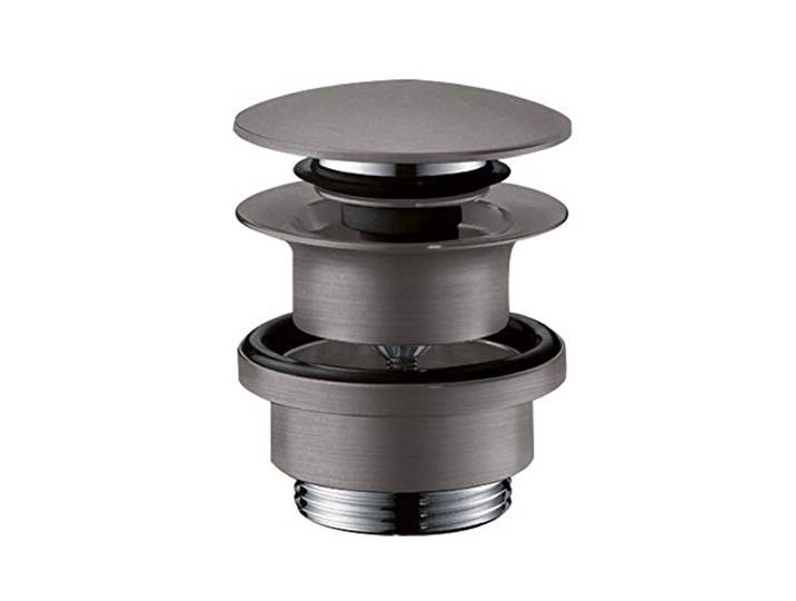 hansgrohe Bonde Push-open\, noir chromé brossé\, 50100340