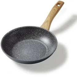 STONELINE® Back to Nature Bratpfanne 20 cm, Made in Germany, antihaftbeschichtete Pfanne, Induktion