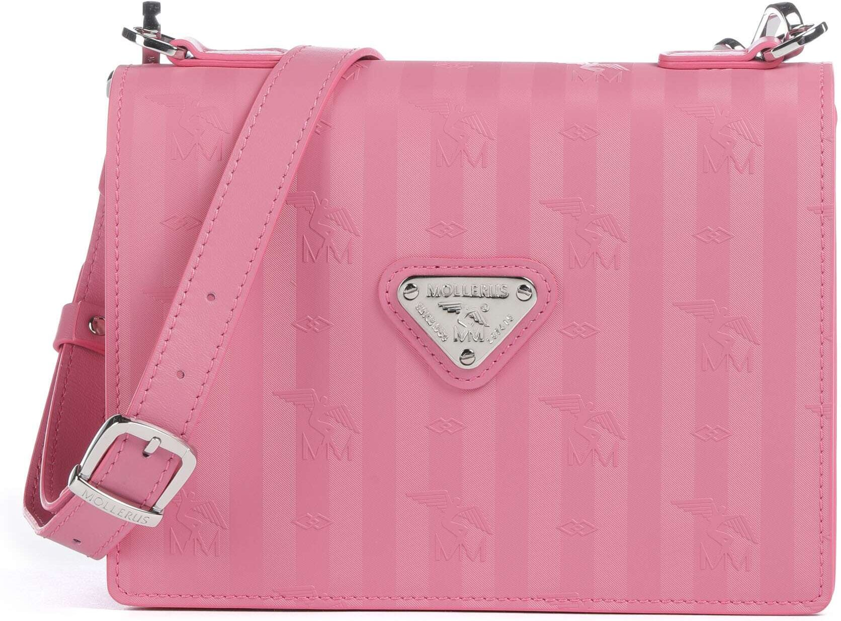 Maison Mollerus Vinerus Melide Umhängetasche, pink