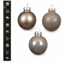 Christmas Decorations 9 Weihnachtskugeln Glas 3cm Christbaumkugeln Weihnachtsbaumkugeln Christbaumschmuck Weihnachtsbaumschmuck Rauchperle