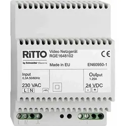 Ritto Steuergerät, Video, 24V, AC, systemunabhängig, REG, IP20, 1Tln